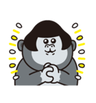 おかっぱゴリラ（個別スタンプ：10）