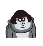 おかっぱゴリラ（個別スタンプ：18）