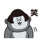 おかっぱゴリラ（個別スタンプ：30）