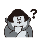 おかっぱゴリラ（個別スタンプ：32）