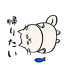 でぶ猫と魚【毎日使える】（個別スタンプ：22）