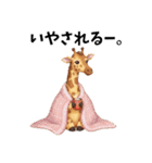 可愛いキリンさんのスタンプ（個別スタンプ：36）