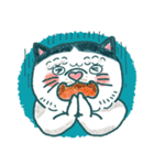 よく使う言葉♪ハチワレねこ【はち田さん】（個別スタンプ：2）