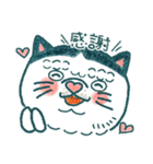 よく使う言葉♪ハチワレねこ【はち田さん】（個別スタンプ：3）
