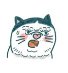 よく使う言葉♪ハチワレねこ【はち田さん】（個別スタンプ：9）