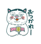よく使う言葉♪ハチワレねこ【はち田さん】（個別スタンプ：32）