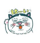 よく使う言葉♪ハチワレねこ【はち田さん】（個別スタンプ：34）