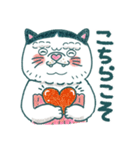 よく使う言葉♪ハチワレねこ【はち田さん】（個別スタンプ：39）