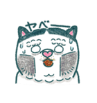 よく使う言葉♪ハチワレねこ【はち田さん】（個別スタンプ：40）