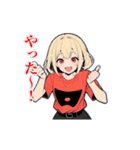 【動く】変な踊りガールズ（個別スタンプ：23）
