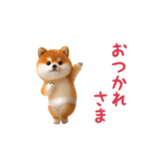 踊る！ブリーフ豆柴（個別スタンプ：1）
