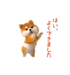 踊る！ブリーフ豆柴（個別スタンプ：13）