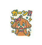 レトロポップわんこ（個別スタンプ：5）