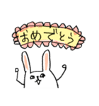 はむスタンプ(86_hamburger)（個別スタンプ：8）