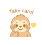 ナマケモノ英語スタンプ（個別スタンプ：10）
