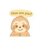 ナマケモノ英語スタンプ（個別スタンプ：12）