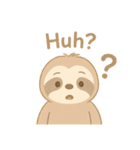 ナマケモノ英語スタンプ（個別スタンプ：37）