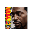 【号泣する⁉︎メンヘラのゲイ黒人男性】（個別スタンプ：26）