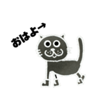 黒猫のみたん【シャー】（個別スタンプ：2）