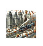 秘密鉄道マニア集団『鉄人グループ』（個別スタンプ：5）
