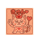 びっくり❗️にゃん………………（個別スタンプ：14）