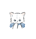 ねこっ 日常スタンプ（文字無し）（個別スタンプ：12）