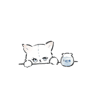 ねこっ 日常スタンプ（文字無し）（個別スタンプ：19）