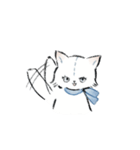 ねこっ 日常スタンプ（文字無し）（個別スタンプ：20）