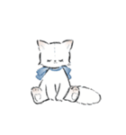 ねこっ 日常スタンプ（文字無し）（個別スタンプ：27）
