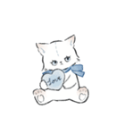 ねこっ 日常スタンプ（文字無し）（個別スタンプ：30）