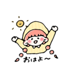 ぼくとわたしとネコ（個別スタンプ：3）