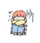 ぼくとわたしとネコ（個別スタンプ：35）