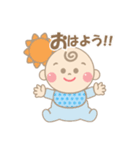 赤ちゃん / ベビー  日常会話  ①（個別スタンプ：6）