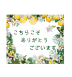 アロハな花たち ありがとうスタンプ（個別スタンプ：7）