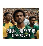 サッカーがすべてなブラジル人の日常（個別スタンプ：27）