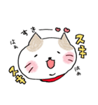 愛いっぱ〜い♡たれめニャンコ♡1弾（個別スタンプ：6）