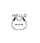 ねこまめ星のしろまめ村の住民（個別スタンプ：5）