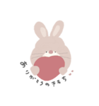 うさぎ のち くま りり すたんぷ ◎（個別スタンプ：15）