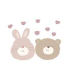 うさぎ のち くま りり すたんぷ ◎（個別スタンプ：24）
