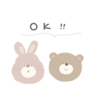 うさぎ のち くま りり すたんぷ ◎（個別スタンプ：29）