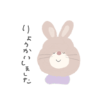 うさぎ のち くま りり すたんぷ ◎（個別スタンプ：30）