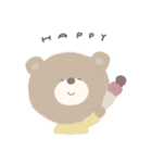 うさぎ のち くま りり すたんぷ ◎（個別スタンプ：35）