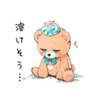 やさしいくまの暑い日（個別スタンプ：5）