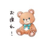 やさしいくまの暑い日（個別スタンプ：8）