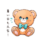 やさしいくまの暑い日（個別スタンプ：36）