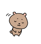 ゆるいクマゆる5（個別スタンプ：7）