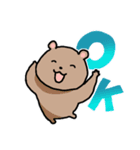 ゆるいクマゆる5（個別スタンプ：20）