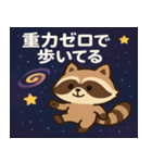 アライグマと宇宙の旅@SFW（個別スタンプ：4）