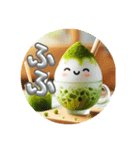 大きな文字のスタンプ☆かき氷（個別スタンプ：7）
