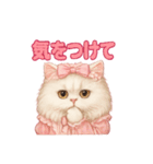 ふわふわ無表情＊ペルシャ猫スタンプ（個別スタンプ：21）